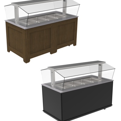 Mobile Self-Contained Refrigerated Food Bar